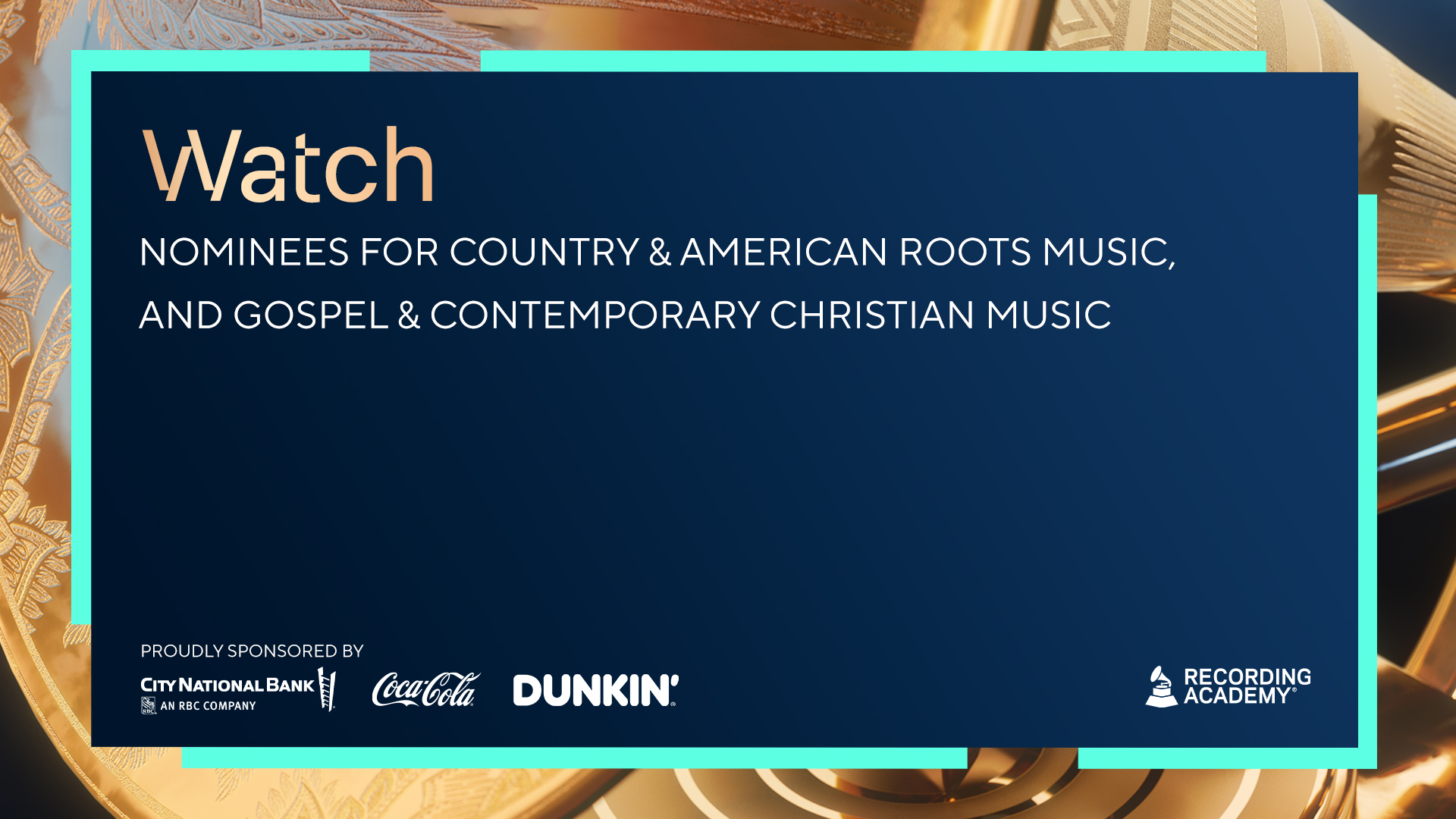 Nominations In Country, Americana, Blues, Folk, Gospel, Christian Music & More Announced | 2025 GRAMMYs
